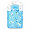 Baby Carry Nest with Pillow - Sky Blue Cloud Print