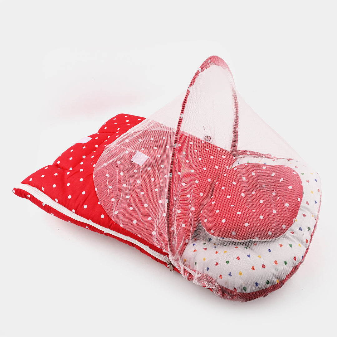 Red Carry Nest With Mosquito Net