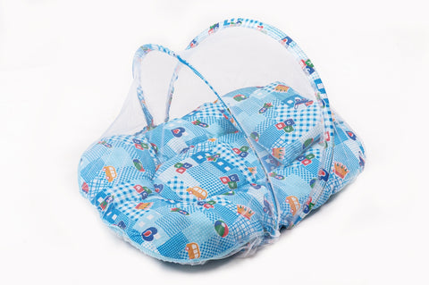 8-Piece Baby Bedding Set – Nursery Print - Ocean Blue