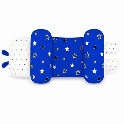 Adjustable Baby Head Shaping Pillow - Star - Dark Blue