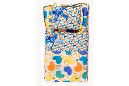 2-Piece Modern Baby Bedding Set – Teddy Bear Print