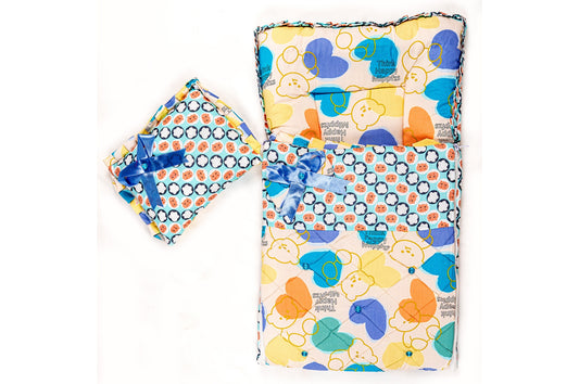 2-Piece Modern Baby Bedding Set – Teddy Bear Print