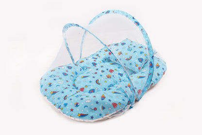 8-Piece Baby Bedding Set –  Colorful Watermelon Print - Blue