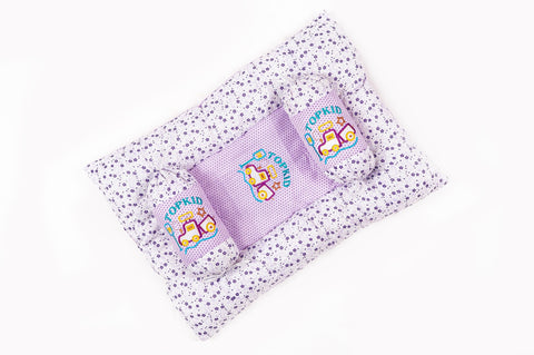 Luxury 8-Piece Baby Bedding Set - Topkid Embroidered Purple