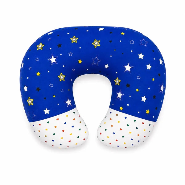Baby Nursing Pillow – Star Print (Blue)