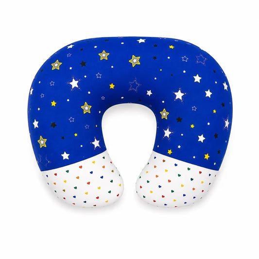 Baby Nursing Pillow – Star Print (Blue)