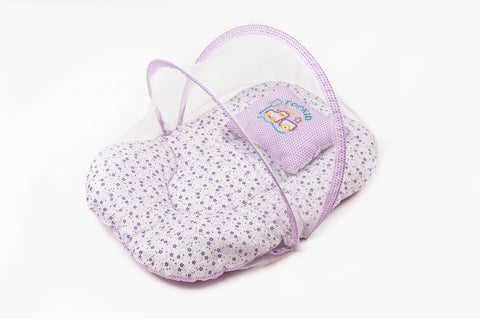 Luxury 8-Piece Baby Bedding Set - Topkid Embroidered Purple