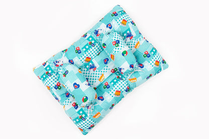 8-Piece Baby Bedding Set – Nursery Print - Blue