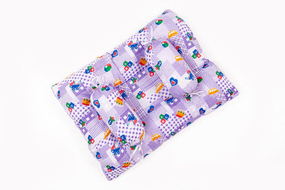 8-Piece Baby Bedding Set – Nursery Print - Light Purple