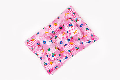 8-Piece Baby Bedding Set – Nursery Print - Pink