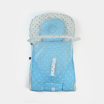 Sky Blue Carry Nest With Mosquito Net