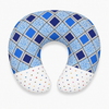 Feeding & Nursing Pillow with Waist Support - Blue Check