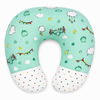 Feeding & Nursing Pillow with Waist Support - Green Cloud
