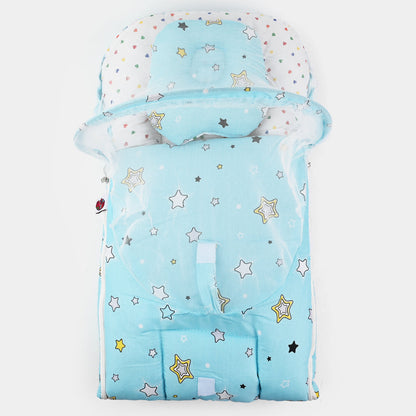 Light Blue Carry Nest With Mosquito Net