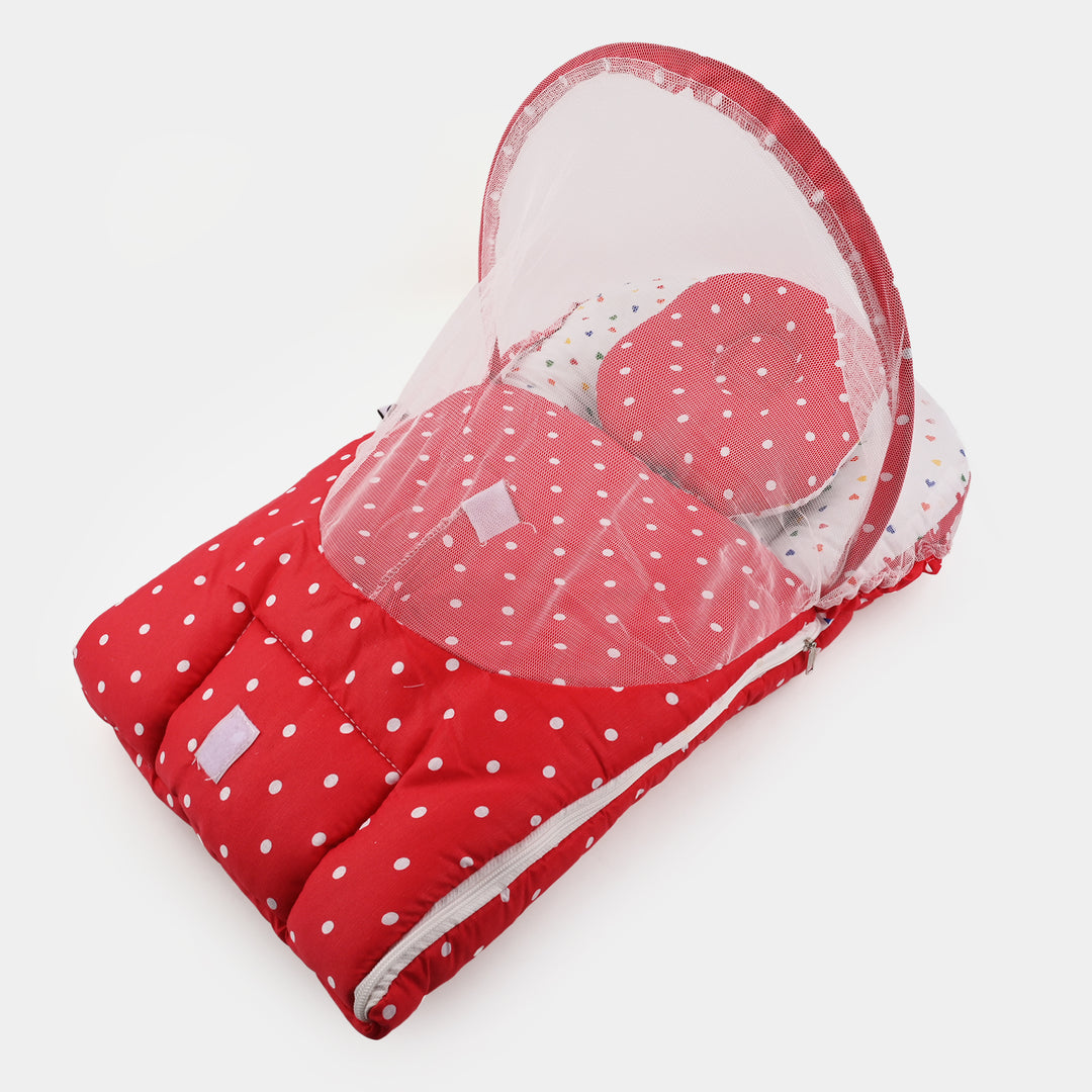 Red Carry Nest With Mosquito Net