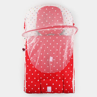 Red Carry Nest With Mosquito Net