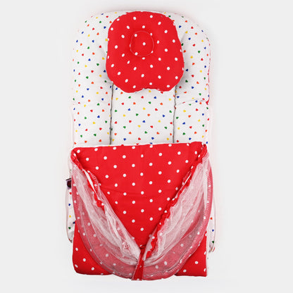 Red Carry Nest With Mosquito Net
