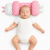 Adjustable Baby Head Shaping Pillow - Pink Polka Dot